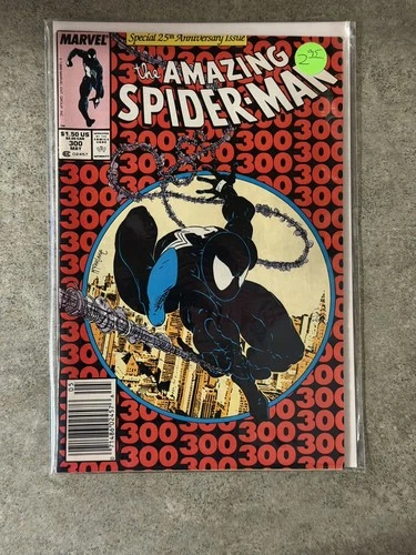 Amazing Spiderman #300 Marvel Comics 1st Venom 1988 Newsstand (Original Seal)