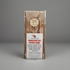 Simon The Shrimp Firecracker Red  Shrimp Lollies Now Double Dipped 14 Per Pack