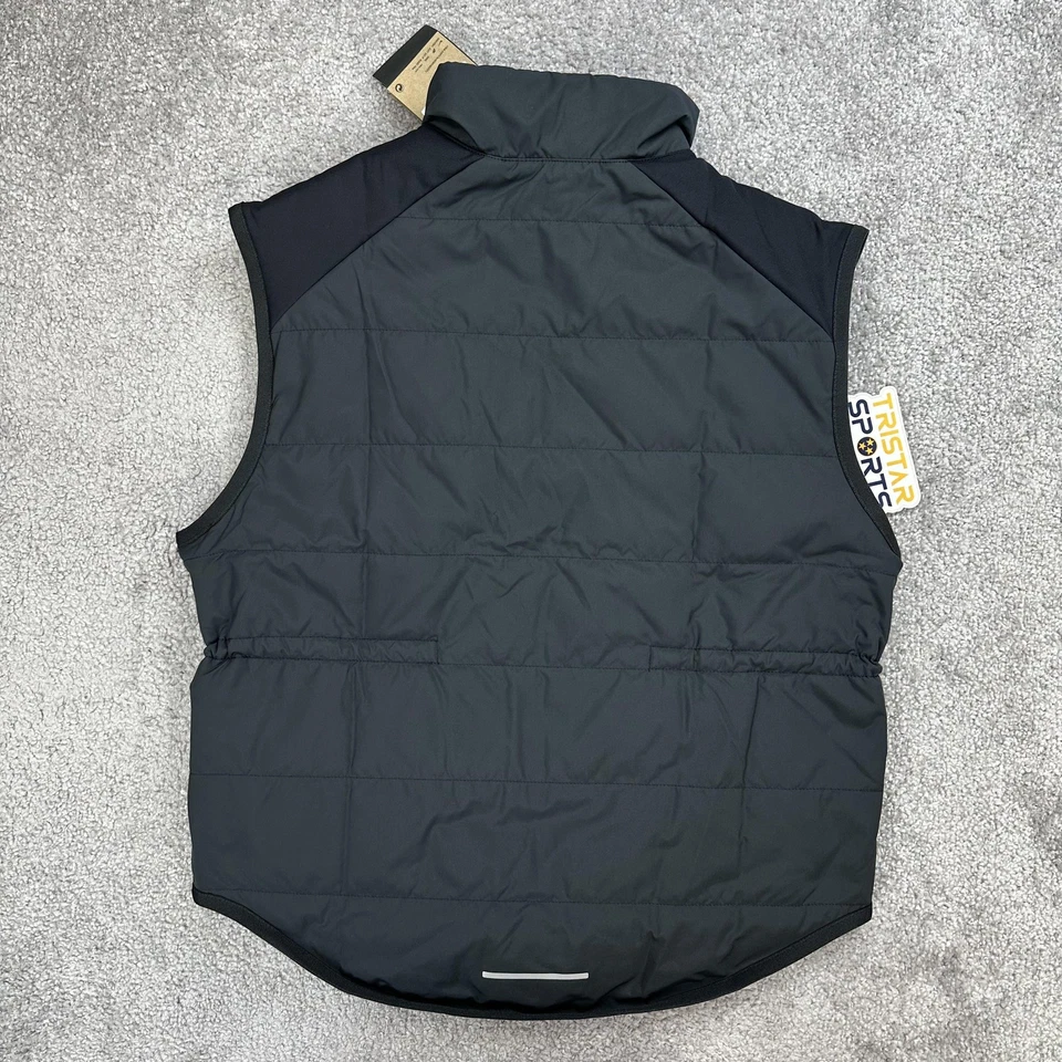 Nike Therma-FIT Vest Womens Small Running Jacket Synthetic Fill Zip Pockets - Image 2 of 4