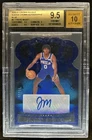 2020-21 Panini Crown Royale Tyrese Maxey Rookie Auto RC Blue #/75 BGS 9.5 10