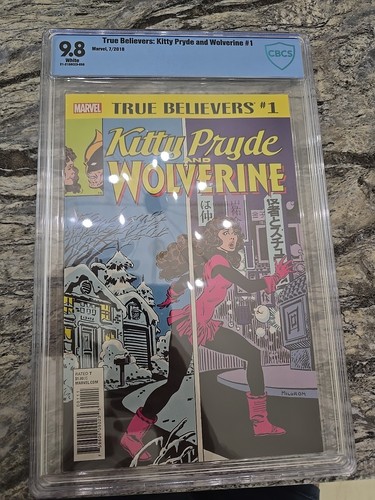 Kitty Pryde and Wolverine #1 (1984) CBCS 9.8 WHITE PAGES 