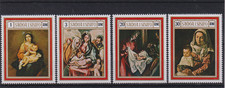 SAMOA, 1969 'NATALE' SG332/5 TIPO 114 MNH + SET GOMME G.C.V.