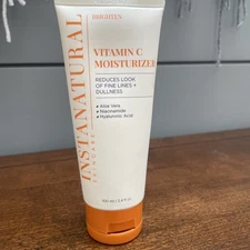INSTANATURAL Vitamin C Face Cream, Brightens and Reduces Fine Lines Made in USA