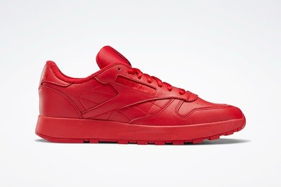 Reebok Maison Margiela Classic Leather Tabi Vector Red Size 8 Damaged Box H04866