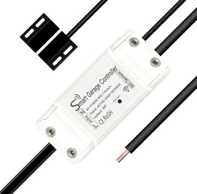 Smart garage door controller with position sensor, Wi-Fi, TUYA / smart Life