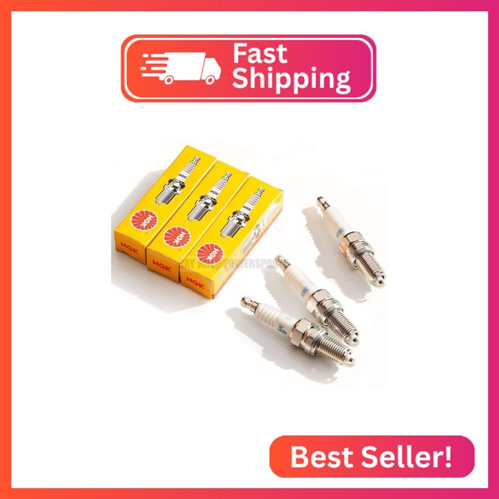 NGK 4339 DCPR8E Compatible With SeaDoo 4-Tec Spark Plug Set All 130 155 185 215 