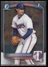 2025 Bowman #BCP-125 Alejandro Rosario Chrome Prospects