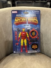Marvel Legends Secret Wars Iron Man Action Figure Retro Hasbro NEW & SEALED