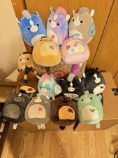 Lot Of 14 Unique 8” Kentucky Derby Squishmallows,   New With Tags. Rare Set