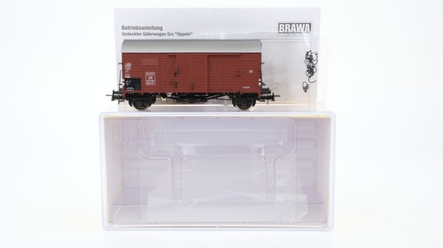 Brawa H0 47933 gedeckter Güterwagen Gms 30 DB | Condition: Gebraucht