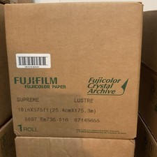 Fujifilm Fujicolor Paper - 1 Roll - Supreme Lustre -10in X 575ft 25.4cmX175.3m 