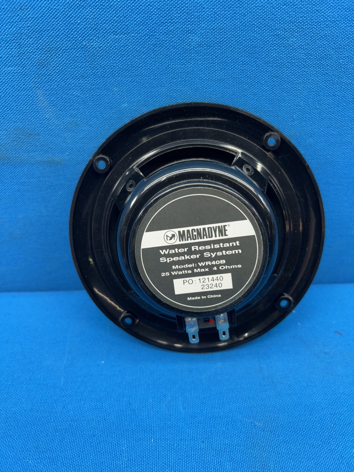 Magnadyne 5-inch Water Resistant Dual Cone Outdoor Speaker 25W