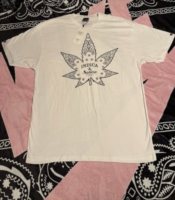 Crooks & Castles Men's T-Shirt Indica & Sativa Paisley Short Sleeve Crewneck Tee