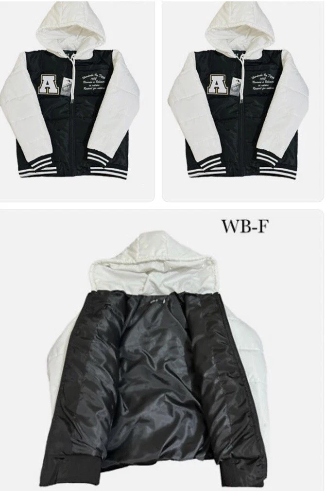 Men Jacket Puffer Bubble Down Hooded Winter Warm Coat Quilted Zip Padded Outwear