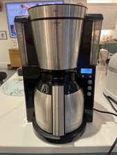 Melitta LOOK Therm Timer Filter Coffee Machine 10 Cup Maker - Black (1011-16)
