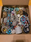 Huge Estate Costume Jewelry Lot Redesign Repair Junk Great For Craft 20lbs #2