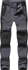Pantaloni Trekking Sci Uomo Invernali Pantaloni Da Lavoro Termici Impermeabile P