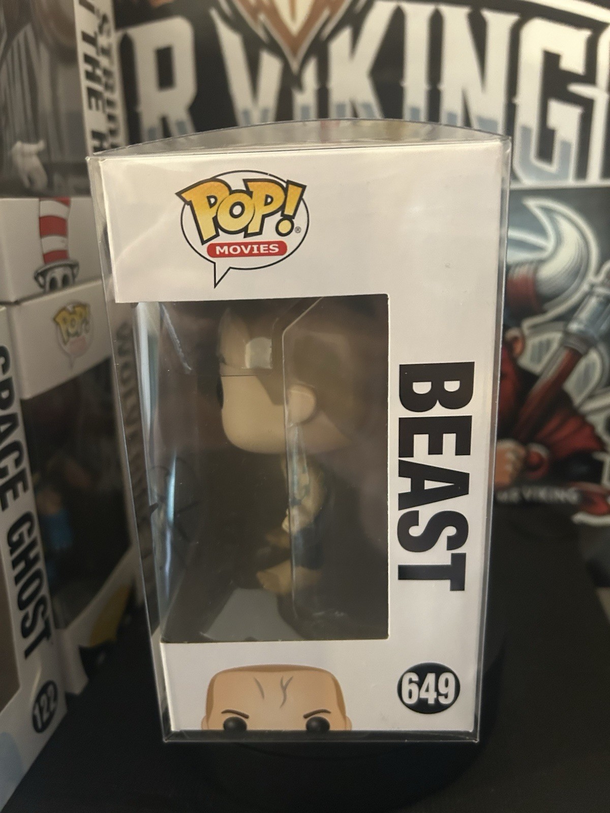 Split 649 Beast Funko Pop Signed By James Mcavoy W/Coa image 2