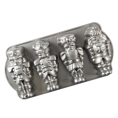 Nordic Ware Nutcracker Cakelet Pan - Picture 1 of 4
