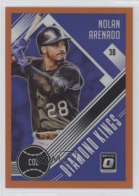 2018 Panini Donruss Optic Diamond Kings Orange Prizm /199 Nolan Arenado #8 uk2