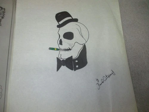 VINTAGE TATTOO FLASH 1980'S FROM BROOKLYN BASED ARTIST DAVID CUTRONE image 4
