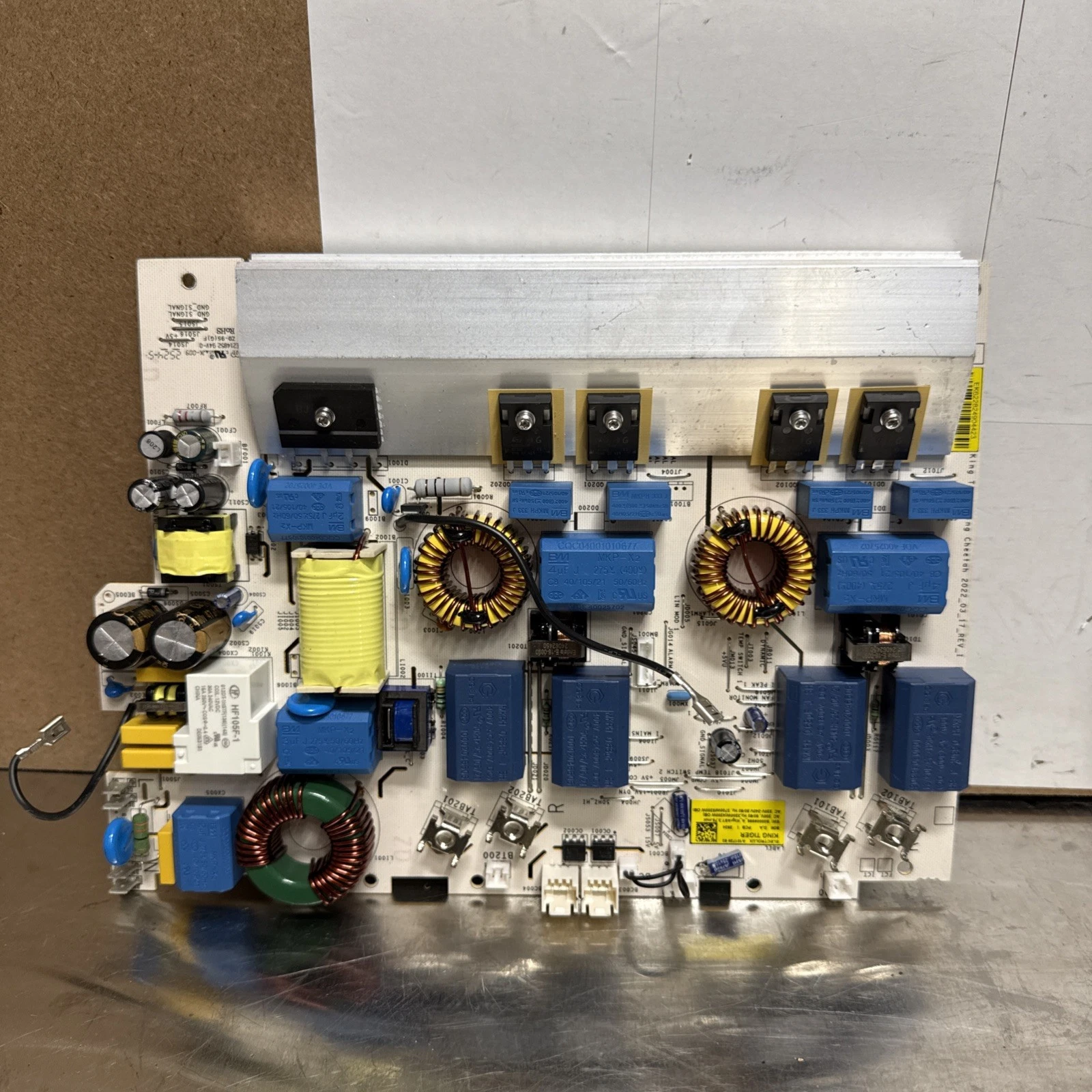 ( Main pcb Board ) Zanussi ZIFN844K 80cm Induction Hob #c1