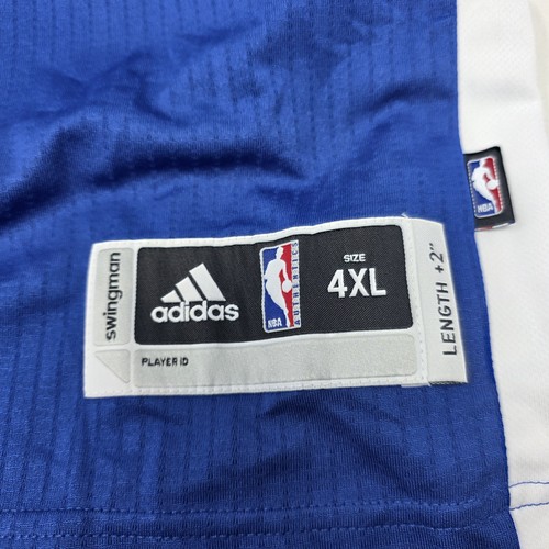 NWT Adidas Stephen Curry #30 Golden State Warriors Blue Swingman Jersey 4XL +2 - Picture 4 of 10