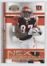 2008 Donruss Gridiron Gear Next Generation Gold 3/100 Andre Caldwell #NG-32 0j0