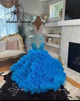prom dress size 2 Blue 