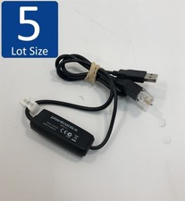 LOT OF 5 Plantronics EHS APU-71 Electronic Hook Switch Adapter Cables