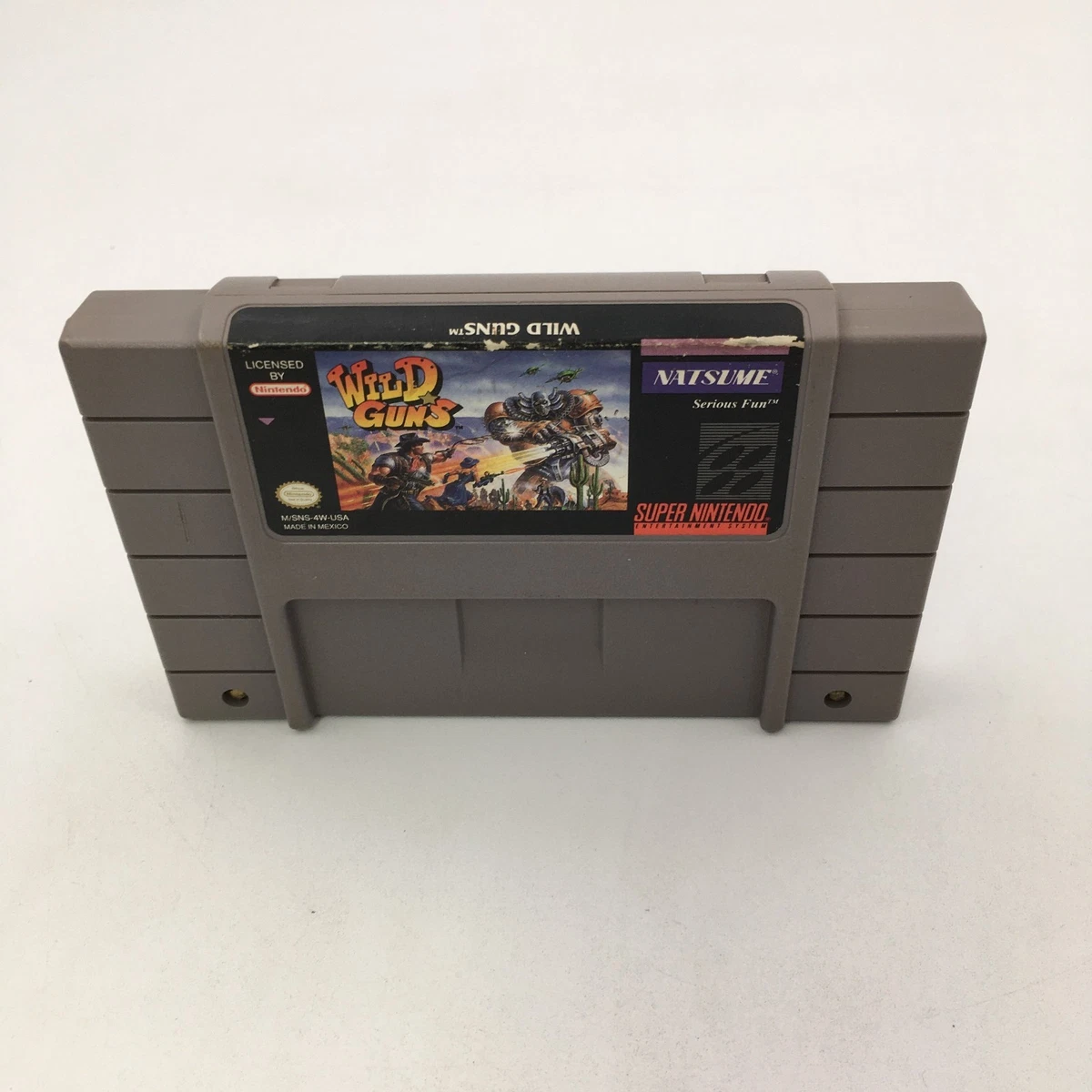 Nintendo SNES Video Games Wild Guns for sale | eBay