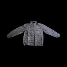 Hawke & Co Sport Performance Puffer Jacket Gray Men’s Medium Lightweight Warm