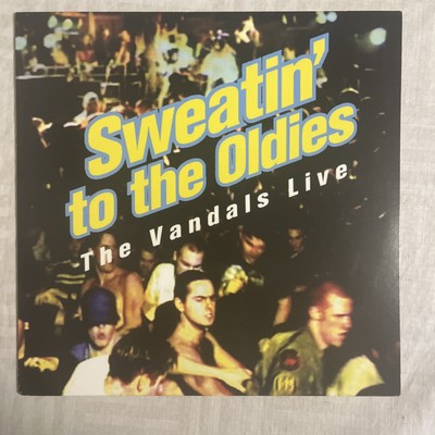 THE VANDALS SWEATING TO THE OLDIES RSD 2016 CLEAR W/ BLACK SPLATTER VINYL OPEN