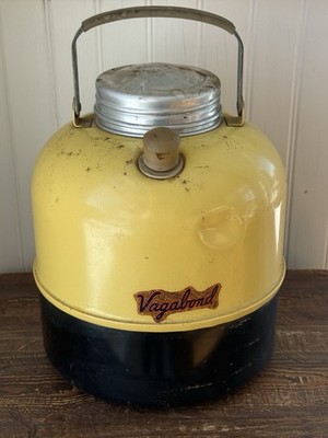 VTG Vegabond Picnic Camping Water Jug Thermic Thermos Insulated Yellow
