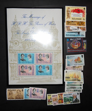 ISLE OF MAN 1981 COMMERATIVE YEAR LOT OF 21 STAMPS SCOTT #184/206 MNH NO #200