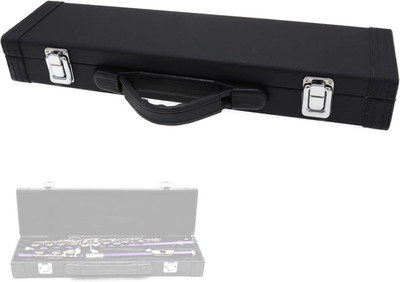 Hard Wooden Flute Case - Portable PU Leather, Universal 16 Hole, Perfect for Beg