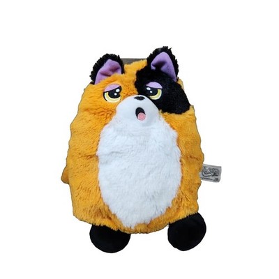 2022 Basic Fun Misfittens Get Meowt of Here Max Calico Kitten Cat Plush Toy 9''