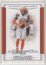 2018 Panini National Treasures Purple 43/50 Jarvis Landry #22 0c6