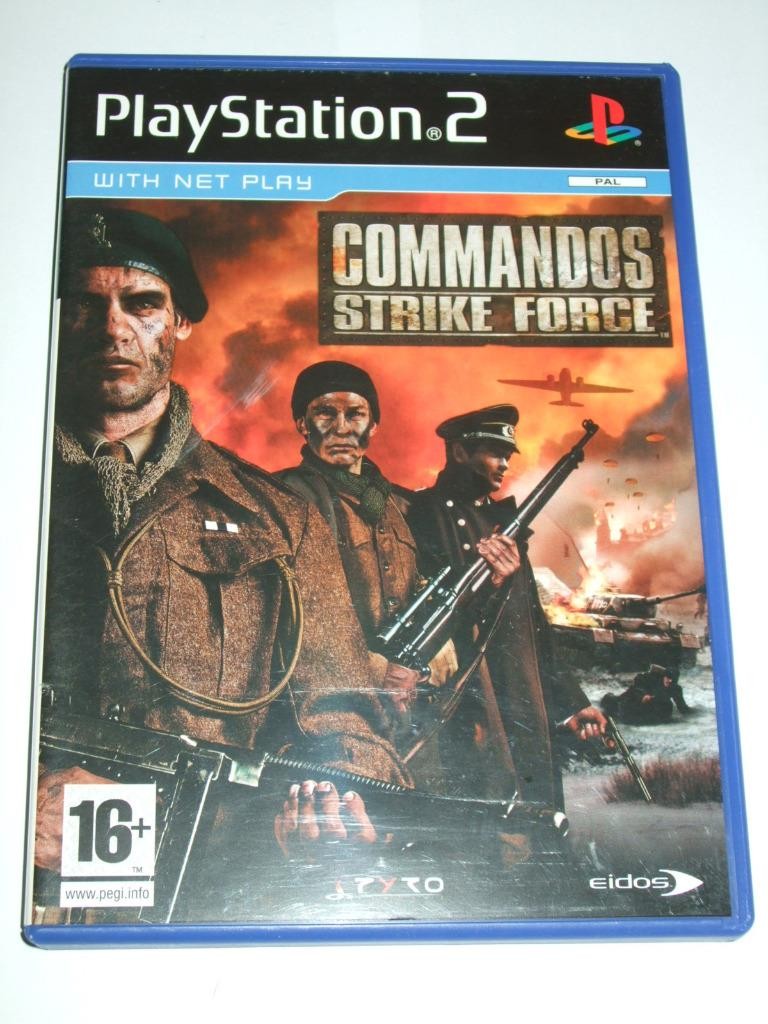 Commandos Strike Force  Playstation 2 Sony PS2  ""FREE UK  P&P""