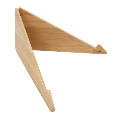 Sigel SA207 Laptop stands Eyestyle - beige - 30 x 14,50 x 1,80 cm - bamboo