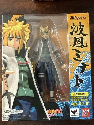 SH Figuarts Minato Namikaze Action Figure Naruto Bandai Tamashii 2016 8383 - Image 1 of 4