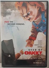SEED OF CHUCKY 2004 DIGITAL CD PRESS KIT + PROMO PRODUCTION NOTES BOOKLET