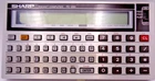 SHARP POCKET COMPUTER PC-1260 (+ COVER) ? TESTED #AD JAPANESE