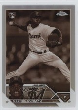 2023 Topps Chrome Update Sepia Refractor George Soriano #USC137 18rs
