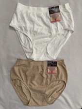 NEW Bali Comfort Revolution Seamless Multi Brief 2 Pair DF803J Women s Size 6/7