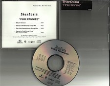 SHANDOZIA Pink Pannies MIXES & INSTRUMENTAL PROMO CD Shan Dozia Quincy Jones