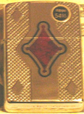 NEW Windproof Lighter Zippo 29516 GED Design Armor Diamonds Ace Hi Polish Case