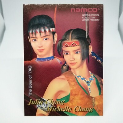 06 Julia Chan & Michele The Best of Tag Namco Official Collection Cards TEKKEN