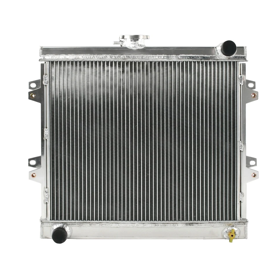 Radiador de aluminio de 3 filas para Toyota Pickup Base 92-95 4Runner L4 2,4 L MT 1984-95 Foto 2 de 4