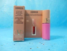 Valentino Liquirosso Lip & Blush Blur Liquid Matte 302R PINK IS PUNK Mini .10 oz